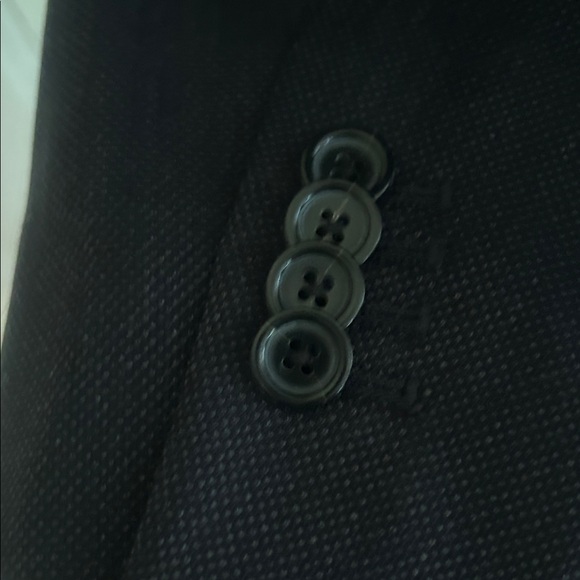 Men's Black Blazer banana republic 42R slim fit & 34x32 modern slim fit trousers - Picture 12 of 16